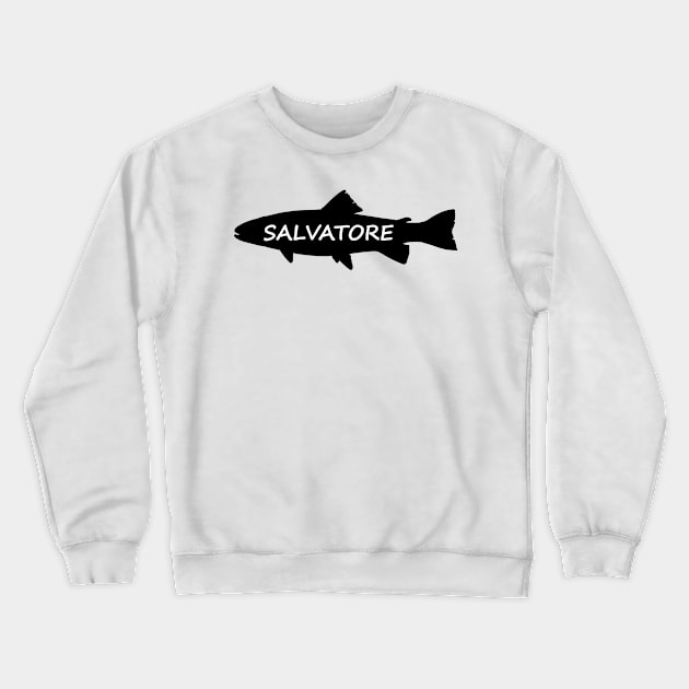 Salvatore Fish Crewneck Sweatshirt by gulden